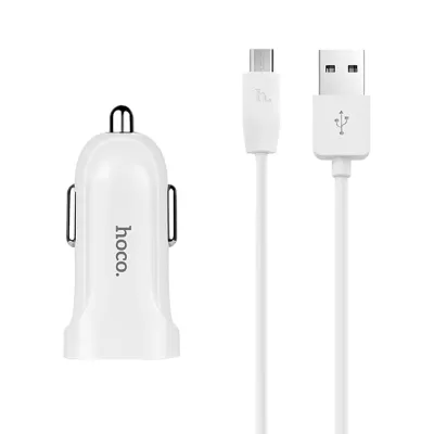 АЗУ Hoco Z2 с кабелем micro Hoco USB 1.5A