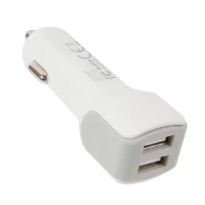 АЗУ Hoco Z23 2USB с кабелем Lightning USB 2.4A белый
