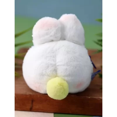 Брелок, кошелёк «Hare face and tail», white