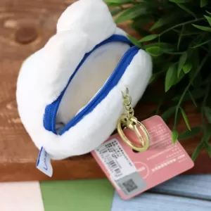 Брелок, кошелёк «Hare face and tail», white