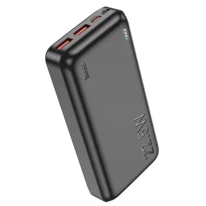 Внешний АКБ Hoco J101A 20000mAh 2USB, 1 Type-C, 20W PD+QC.0, черный