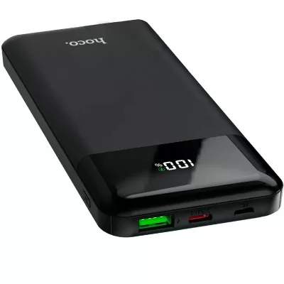 Внешний АКБ Hoco J102 10000mAh 1USB 18W, 1 Type-C 20W PD+QC.0, черный