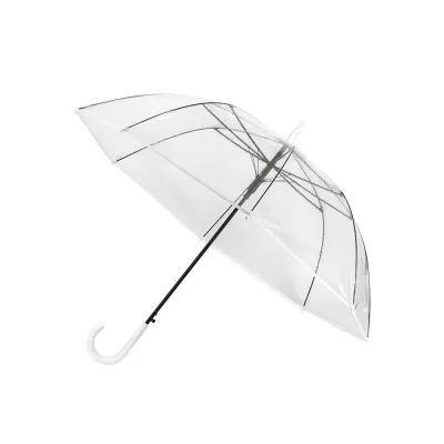 Зонт прозрачный трость Galaxy (White)