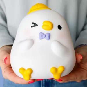 Копилка «Bow duck», white