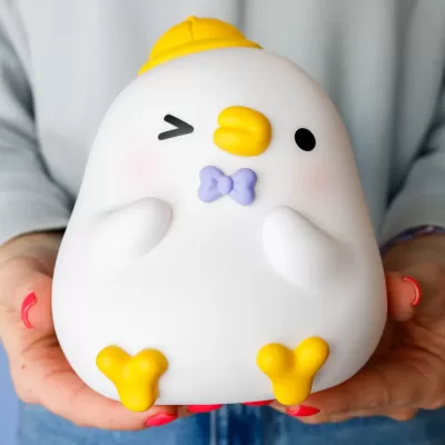 Копилка «Bow duck», white