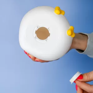 Копилка «Bow duck», white