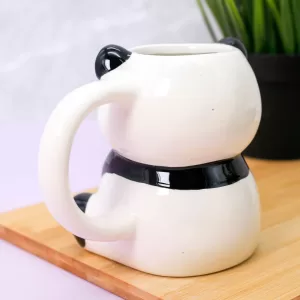 Кружка керамическая «Modest panda», white