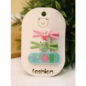 Набор аксессуаров для волос "Summer mood", green, 3 шт. в наборе