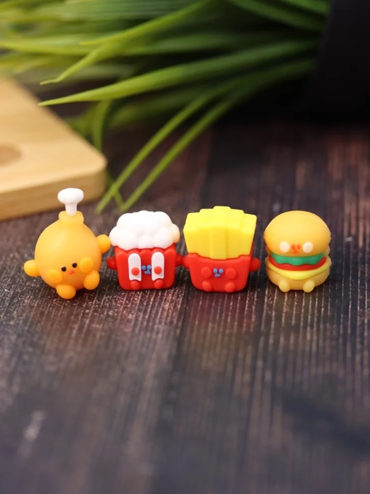 Набор ластиков 2Foodie burger mix Набор ластиков "Foodie burger", mix