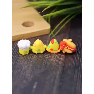 Набор ластиков "Foodie burger", mix