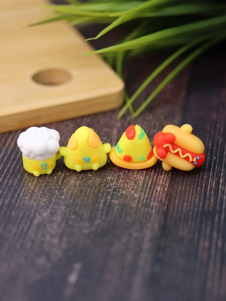 Набор ластиков Foodie burger mix (1) Набор ластиков "Foodie burger", mix