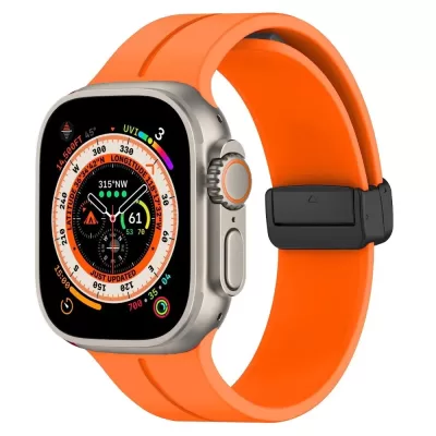 Ремешок Apple Watch D-Buckle 42-44-45-49mm (Orange)