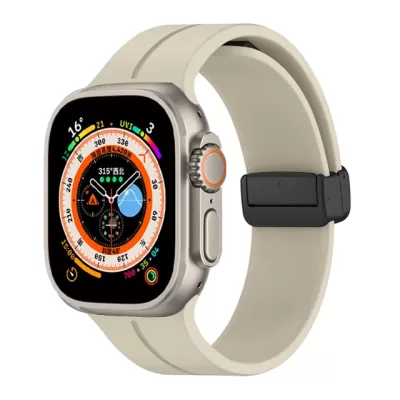 Ремешок Apple Watch D-Buckle 38-40-41mm (Starlight)