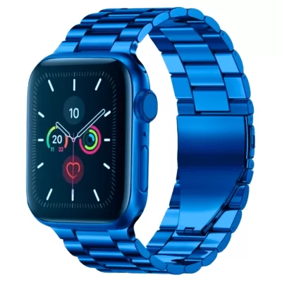 Ремешок Apple Watch Metal Block 42-44-45-49mm (Blue)
