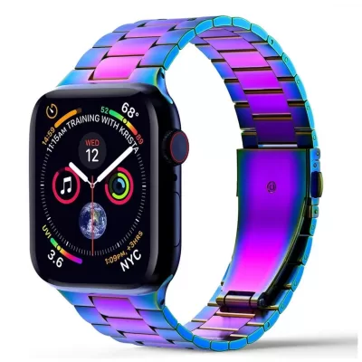 Ремешок Apple Watch Metal Block 42-44-45-49mm (Colorful)