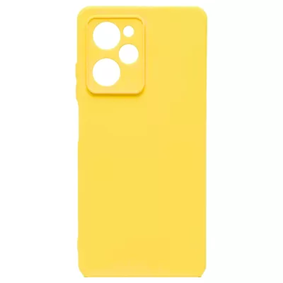 Чехол Poco X5 Pro 5G Silicone Case Logo (Желтый(20))