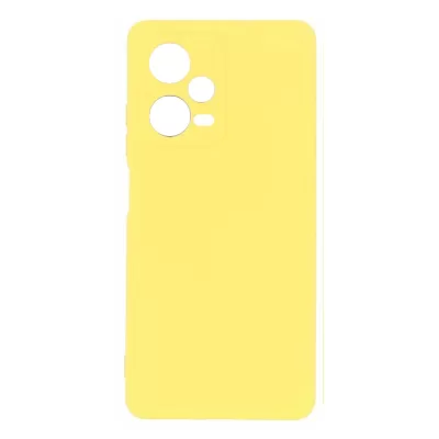 Чехол Redmi Note 12 5G/Poco X5 Silicone Case Logo (Желтый(20))