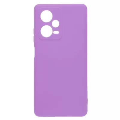 Чехол Redmi Note 12 5G/Poco X5 Silicone Case Logo (Лиловый(13))
