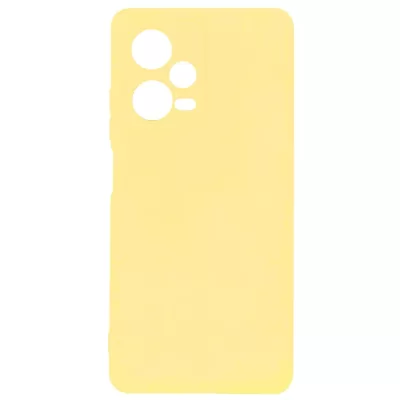 Чехол Redmi Note 12 Pro 5G Silicone Case Logo (Желтый(20))