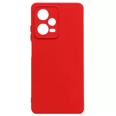 Чехол Redmi Note 12 Pro 5G Silicone Case Logo (Красный(1))