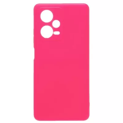 Чехол Redmi Note 12 Pro 5G Silicone Case Logo (Ярко-Розовый(21))