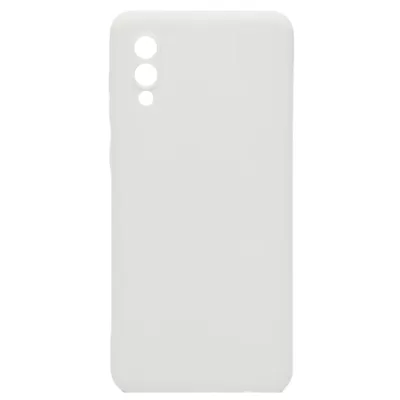 Чехол Sams A02 Silicone Case Logo (Белый(9))