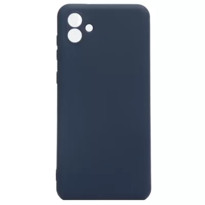 Чехол Sams A04 Silicone Case Logo (Темно-синий)