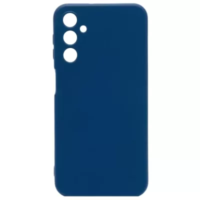 Чехол Sams A04S/A13 5G Silicone Case Logo (Темно-синий)
