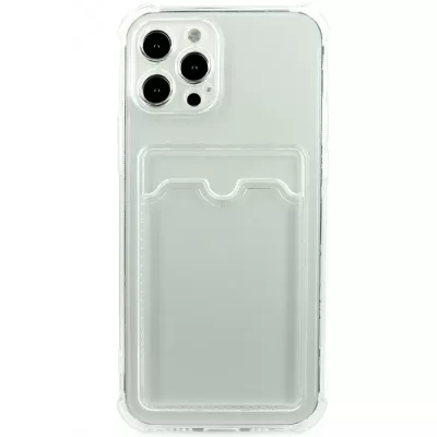 Чехол iP 12 Pro Pocket Case (TPU) (Clear)