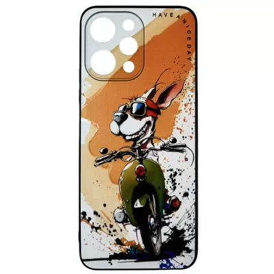Чехол для Redmi 12 Boter Case (Dog on a moped)