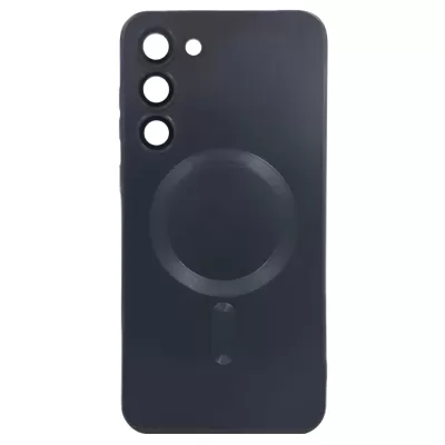Чехол для Samsung S23 Plus MagSafe color mate (Black)