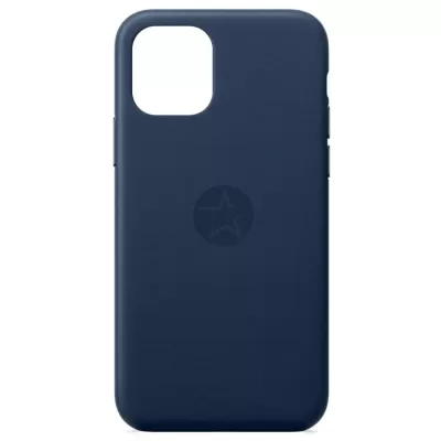 Чехол для iPhone 11 Leather Case With MagSafe (Baltic Blue)