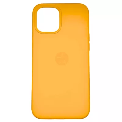 Чехол для iPhone 12 Mini App Silicone (with logo 360) (Оранжевый(13))