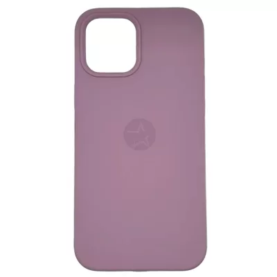 Чехол для iPhone 12 Pro Max App Silicone (with logo 360) (Черничный(62))