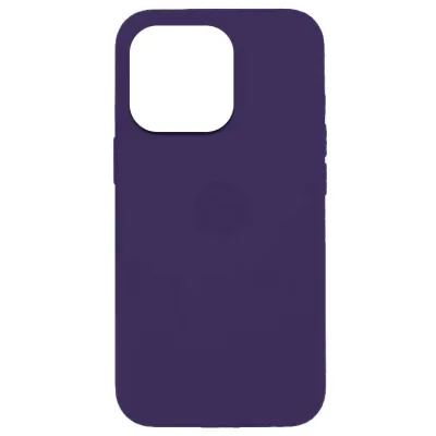 Чехол для iPhone 14 Pro Max App Silicone (with logo 360) (Бузинный(77))