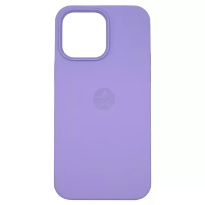 Чехол для iPhone 14 Pro App Silicone (with logo 360) (Лиловый(41))