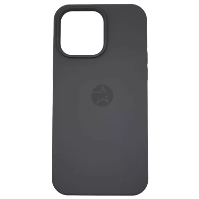 Чехол для iPhone 13 Pro Max App Silicone (with logo 360) (Серый(15))