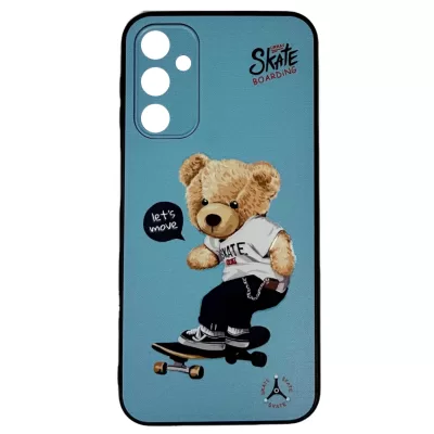Чехол для Samsung A34 5G Boter Case (Bear on a skateboard)