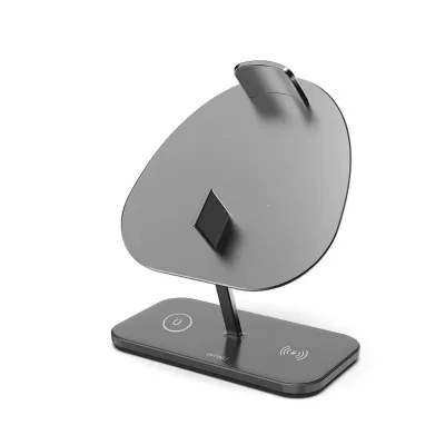 Зарядная станция 3in1 WiWU Hubble Stand M15 (Graphite)