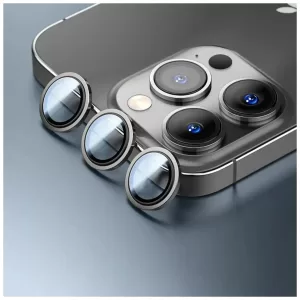 Защитное Стекло iPhone 14 Pro/14Pro Max WiWU Lens Guard (Graphite)