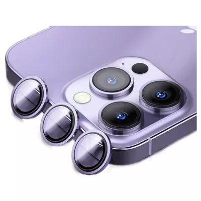 Защитное Стекло iPhone 14 Pro/14Pro Max WiWU Lens Guard (Purple)