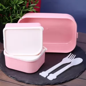 Ланчбокс «I love Peach», pink