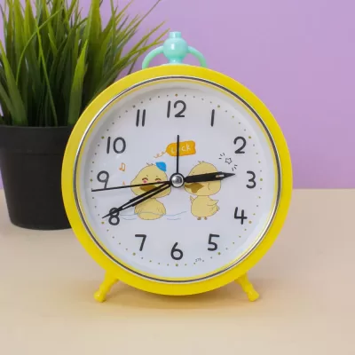 Часы-будильник «Ducklings», yellow