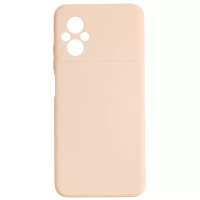 Чехол Poco M5 4G Silicone Case Logo (Пудра(18))
