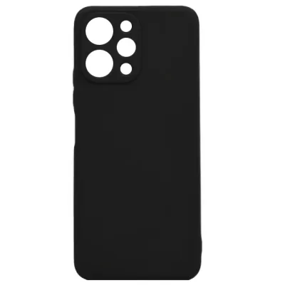 Чехол Redmi 12 4G Silicone Case Logo (Черный(3))
