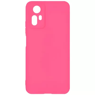 Чехол Redmi Note 12S 4G Silicone Case Logo (Ярко-Розовый(21))