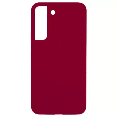 Чехол Sams S21 FE Silicone Case Logo (Винный(23))