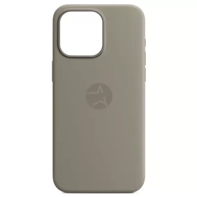 Чехол iP 15 Pro Max App Silicone Case A With MagSafe (Clay)