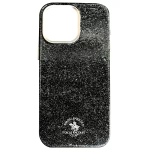 Чехол iP 15 Pro Santa Barbara Aurora (Black)