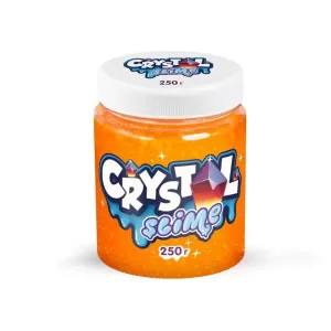 Игрушка ТМ «Slime» Crystal slime, апельсиновый, 250 г